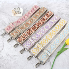 New Diamond Pattern Shoulder Bag with Adjustable Strap