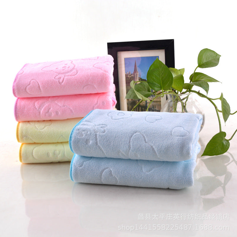 Microfiber Towels with Custom Logo and Edging Design
