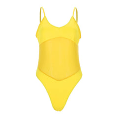Women's One-Piece Tie-Up Bikini Swimsuit 2024 Trend