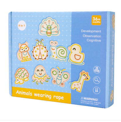 Handmade Embroidery Hand-eye Coordination Educational Toys