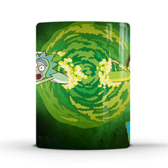Rick and Morty Color Changing Ceramic Mug (Magic Gift)