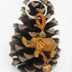 3D Elephant Keychain Resin Pendant for Vendors