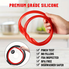 Instant Pot Silicone Sealing Ring for 3qt to 8qt Cookers