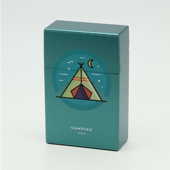 Automatic Opening Cigarette Case - 20 Capacity, Plastic
