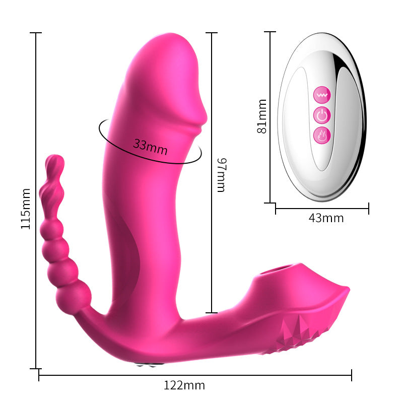 FOX M6 Wearable Heated Vibrating Remote Control Egg