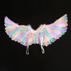 Unicorn Angel Feather Wings Costume Props for All Ages