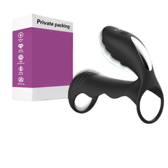 Aishia 0069 Dual Pleasure Male Delay Ring Massage器
