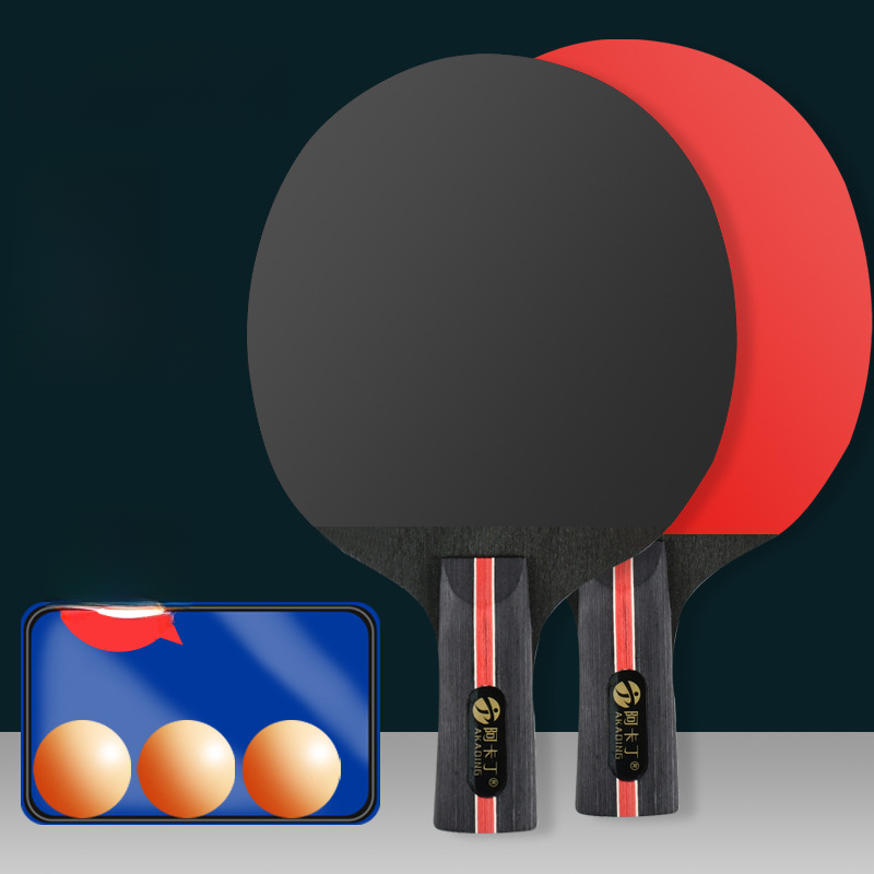 Beginner Ping Pong Paddle Set with 2 Paddles and Balls