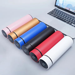 500ml Smart Thermos Bottle with Temperature Display