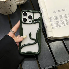 Gloss Electroplated Snake iPhone Case