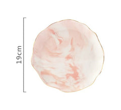 Marble Stand Jewelry Tray