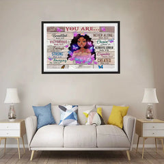 Princess Canvas Painting Poster for Living Room Decor