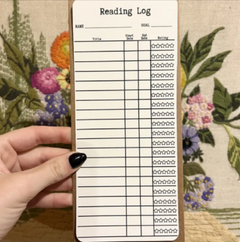 Library Card Bookmark