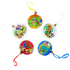 Georgia Aquarium, Atlanta, Georgia Glass Ball Christmas Ornament 4 Inches