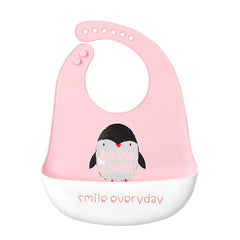 3D Baby Waterproof Silicone Bib for Feeding Kids
