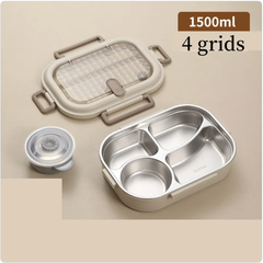 304 Stainless Steel Microwaveable Bento Box