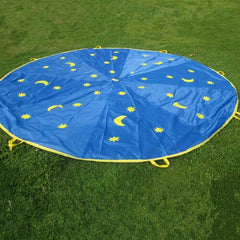 1.8m Star and Moon Rainbow Umbrella for Outdoor Play