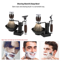 Men's Razor Stand and Shaving Accessories