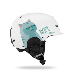 Integrated Snow Goggles with Crash Helmet for Adults