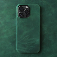 Crazy Horse Leather iPhone Case