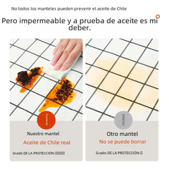 Waterproof Oil-Resistant Nordic Style Tablecloth