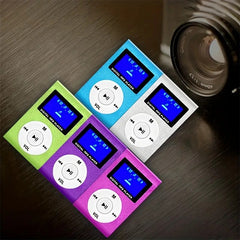 Mini Portable Metal Clip MP3 Player with Screen