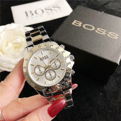 Steel Alloy Fashion Quartz Watch