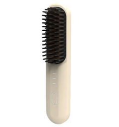 Portable Dual-Use Hair Straightener & Curler Clamp