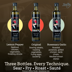 Premium Grass-Fed Beef Tallow Cooking Oil - Restaurant-Proven | Choose Your Flavor