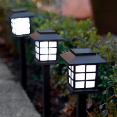 LED Solar Pathway Lights - Waterproof Outdoor Garden & Walkway Decor