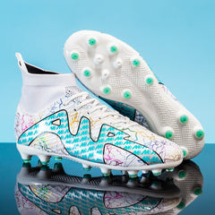 Men's Outdoor Soccer Shoes in Microfiber Material