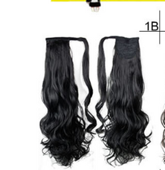 Invisible Magic Tape Ponytail Wig Extensions