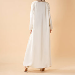 Long Sleeve Satin Inner Dress (MA061)