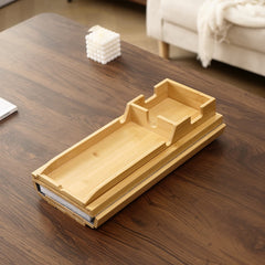 Wooden Magnetic Removable Sofa Tray