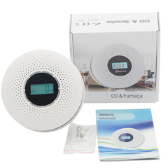 Smoke and CO Alarm with Voice Detection for Home Use