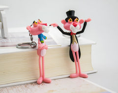 Cute Pink Panther Keychain for Couples - Trendy Accessory