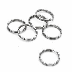 Double Loop Keychain Ring for Beauty Tools (10mm)