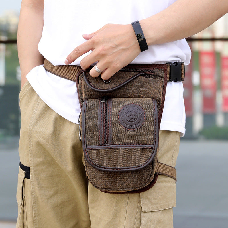 Multifunctional Men's Waist Bag and Leg Pack for Sports