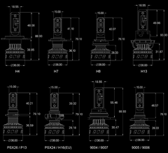 LED Car Headlights with High-Performance Illumination