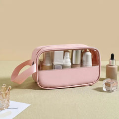 Large Capacity PVC Travel Cosmetic Bag for Women