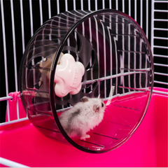 Silent Transparent Hamster Running Wheel Treadmill