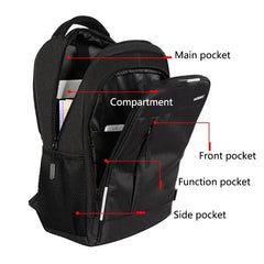 15.6-inch Laptop USB Charging Business Backpack