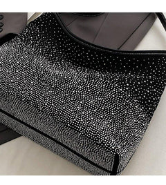 MAC142 Fashionable Bright Diamond Shoulder Tote Bag