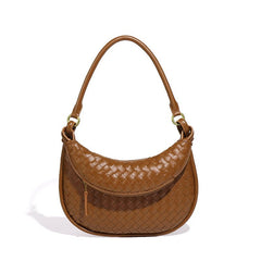 MAC177 Fashionable And Versatile Retro Woven High-end Shoulder Armpit Bag