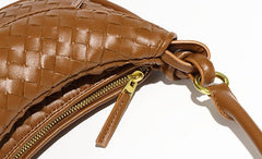 MAC177 Fashionable And Versatile Retro Woven High-end Shoulder Armpit Bag