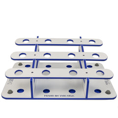 Made in the USA Fishing Rod Rack | 12 Pole Waterproof Wash-down | Dock, Garage, Boat, Storage