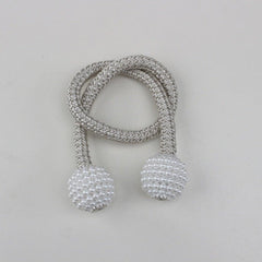 Magnets Curtains Clamps Curtain Holder Pompom Tieback Magnetic Clips Hanging Balls Tie Back Home Decoration Accessories Magnetic Curtain Tiebacks European Style Decorative Curtain Drape Tie With Strong Magnetic For Home And Office Decoration