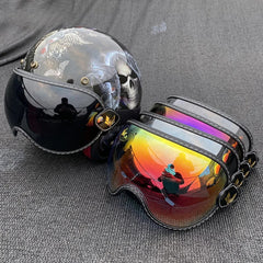 AeroShield Motorcycle Goggles – UV & Wind Protection