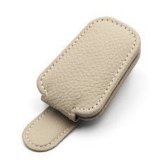 PU Leather Sunglasses Clip