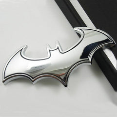 Metal 3D Bat Stickers Fan Emblems Batman 3D Car Badge Auto Car Logo Cartoon Bat Sticker Metal Badge Emblem Tail Decal Motorcycle Car Accessories  Metal Bat Car Emblem Logo Stickers Decal Decorations Bat Action Figures Auto Accessories